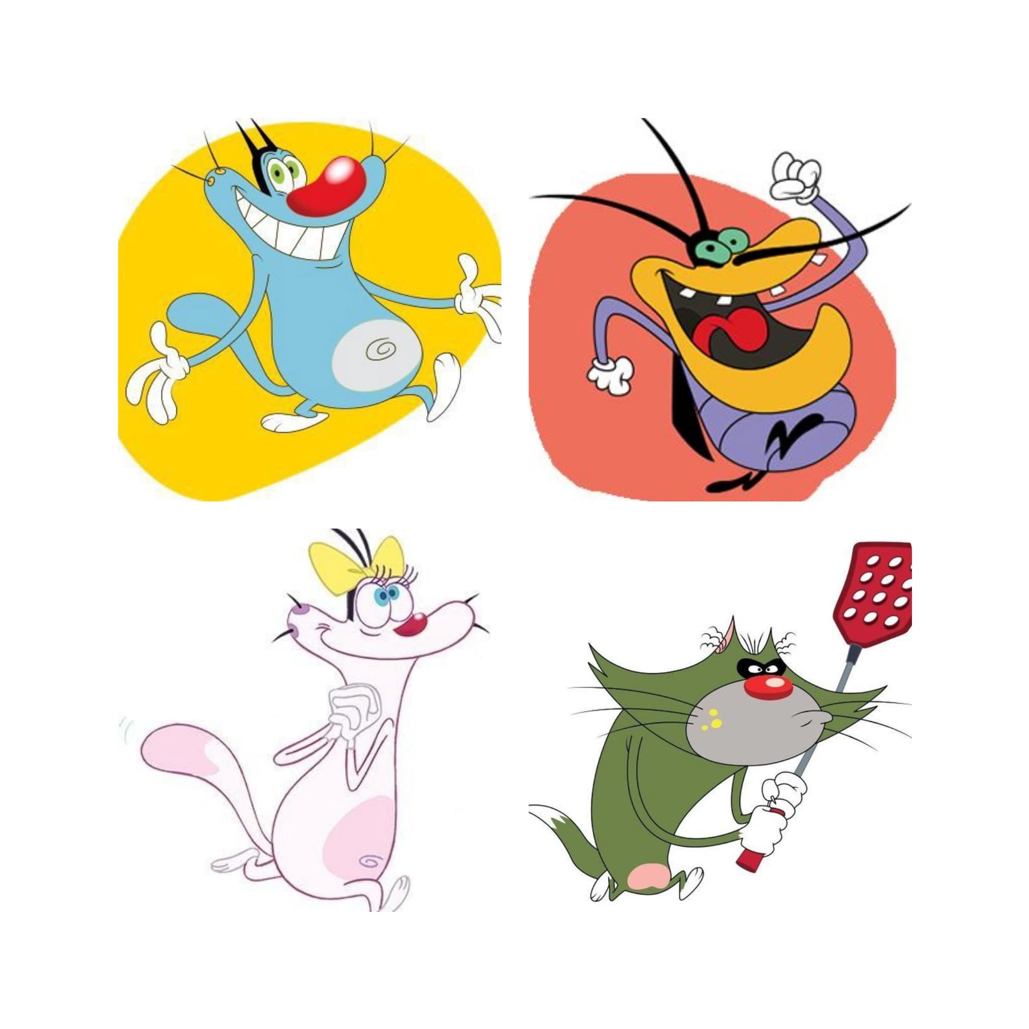 Oggy and the Cockroaches Stickers Image